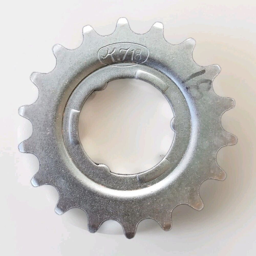 VINTAGE KJ18 BLACK BIKE BICYCLE COG COASTER BRAKE COG 18T 3/32" BRAKE HUB #5